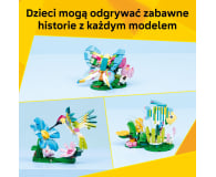 LEGO CREATOR 31384 Dzikie zwierzęta: kolorowy koliber - 1473432 - zdjęcie 5